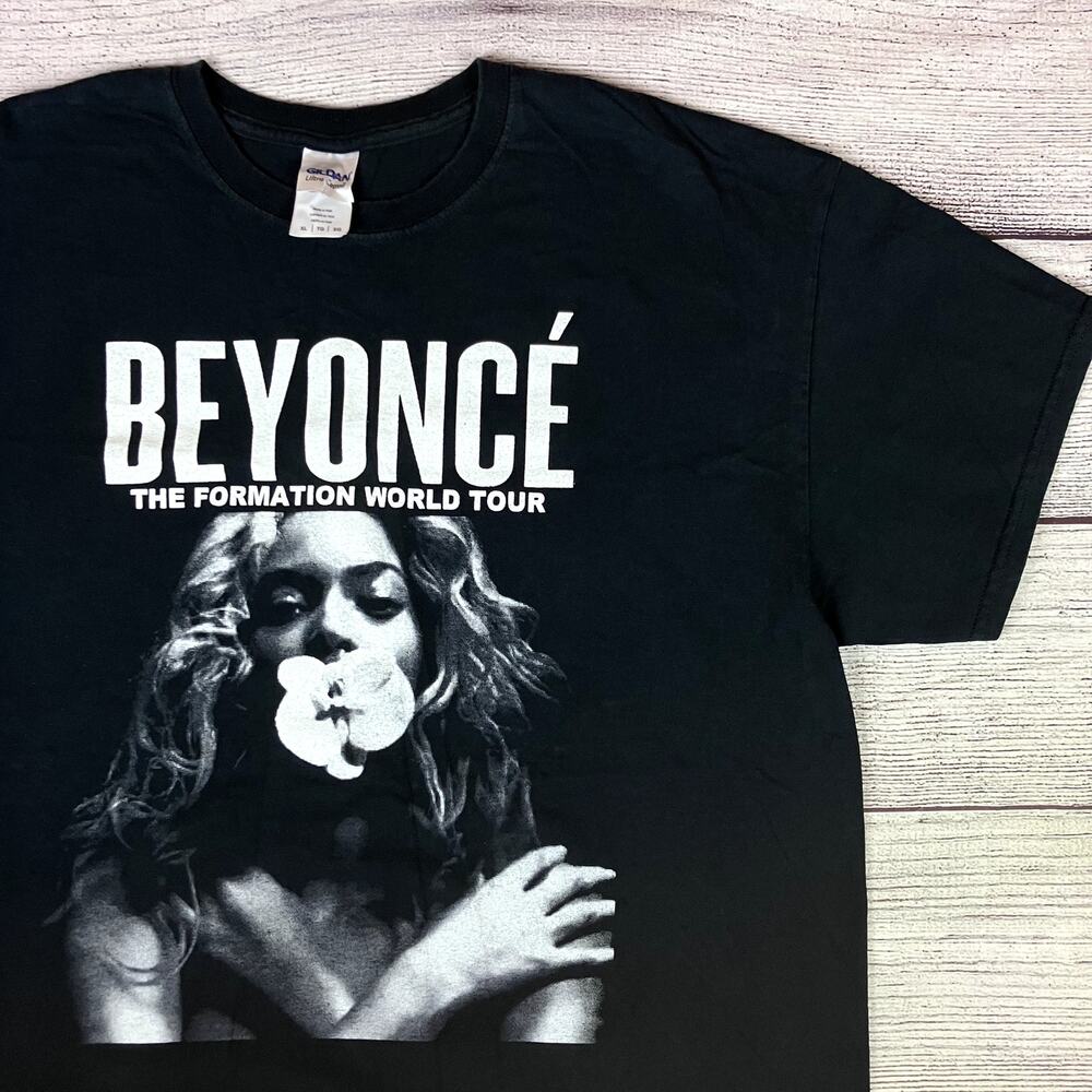 2013 Beyonce "The Formation" Double Sided Tour / Band T-shirt